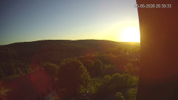 Panorama západ