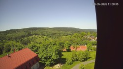 Panorama západ