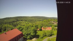 Panorama západ