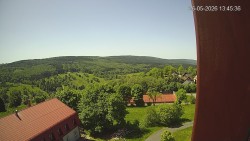 Panorama západ