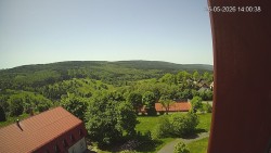 Panorama západ