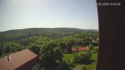 Panorama západ