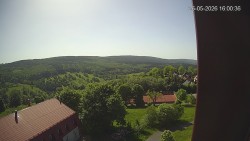 Panorama západ