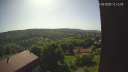 Panorama západ