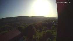 Panorama západ