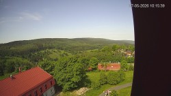Panorama západ