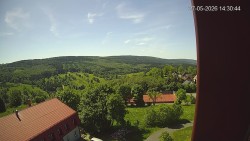 Panorama západ