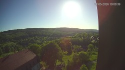 Panorama západ