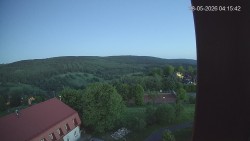 Panorama západ