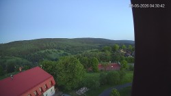 Panorama západ