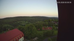 Panorama západ