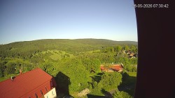 Panorama západ