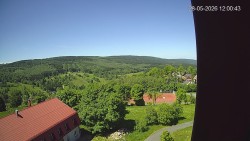Panorama západ
