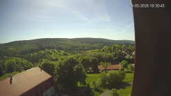 Panorama západ