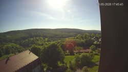Panorama západ