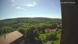 Panorama západ