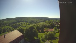 Panorama západ