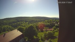Panorama západ