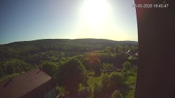 Panorama západ