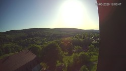 Panorama západ