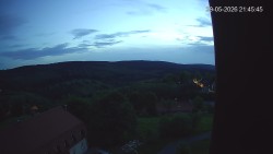 Panorama západ