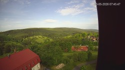 Panorama západ