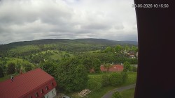 Panorama západ