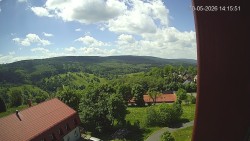Panorama západ