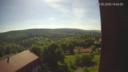 Panorama západ