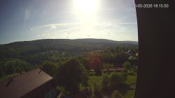 Panorama západ