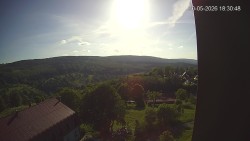 Panorama západ