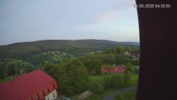 Panorama západ