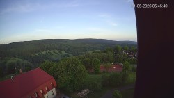 Panorama západ