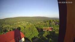Panorama západ