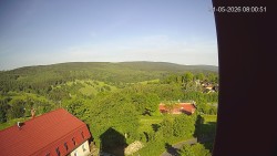 Panorama západ