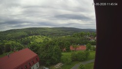 Panorama západ