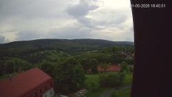 Panorama západ