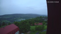 Panorama západ