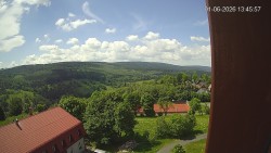 Panorama západ