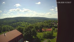 Panorama západ