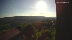 Panorama západ
