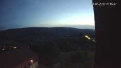Panorama západ