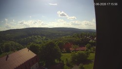Panorama západ