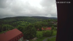 Panorama západ