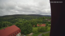 Panorama západ