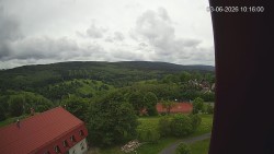 Panorama západ