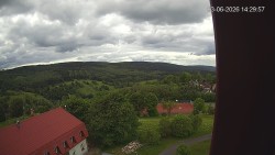 Panorama západ