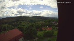 Panorama západ