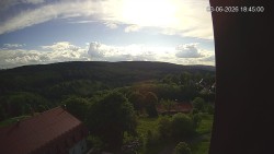 Panorama západ