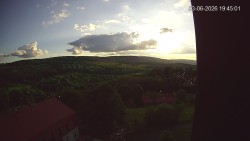 Panorama západ